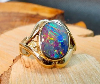 Opal jewellery